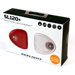 REELIGHT SL120+ Feux De Signalisation Sans Piles Avec Autonomie -Pièces détachées vélo Magasin SL120 plus packaging