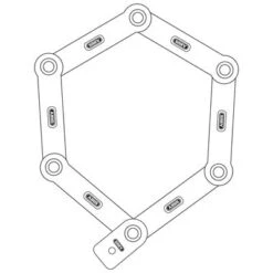 Antivol Vélo U Pliant Bordo Granit X-Plus 6500 110 Cm - Abus -Pièces détachées vélo Magasin antivol velo u pliant bordo granit x plus 6500 110 cm abus full 3