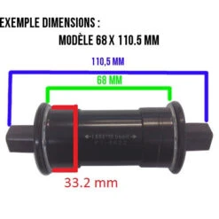 Boitier De Pédalier Sans Filetage à Double Roulement Pour Vélo 7 Boitier De Pédalier Sans Filetage à Double Roulement Pour Vélo -Pièces détachées vélo Magasin boitier de pedalier sans filetage a double roulement pour velo full 3