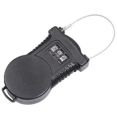 Cable 110 Cm Rétractable Fermeture Code - Sécuriser Selle Casque 3 Cable 110 Cm Rétractable Fermeture Code - Sécuriser Selle Casque