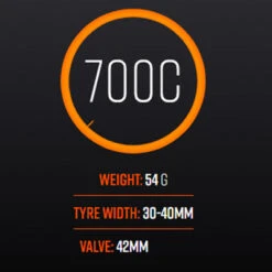 Chambre à Air Gravel 700 X 30-47C Presta Tubolito Tubo CX Gravel -Pièces détachées vélo Magasin chambre a air gravel 700 x 30 47c presta tubolito tubo cx gravel full 4