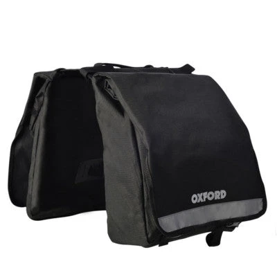 Oxford Double Sacoche Vélo Sur Porte-bagage Arrière Imperméable 3 Oxford Double Sacoche Vélo Sur Porte-bagage Arrière Imperméable