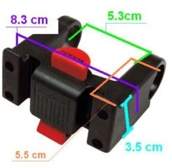 Fixation Klickfix Sur Guidon -Pièces détachées vélo Magasin fixation klickfix sur guidon full 4