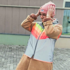 Gilet Réfléchissant Multicolore Pour Femmes Darkflow Go Fluo -Pièces détachées vélo Magasin gilet reflechissant multicolore pour femmes darkflow go fluo full 4