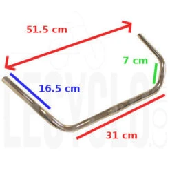 Guidon Vélo Hollandais Dos Droit Englischer Bugel Ergotec -Pièces détachées vélo Magasin guidon velo hollandais dos droit englischer bugel ergotec full 6