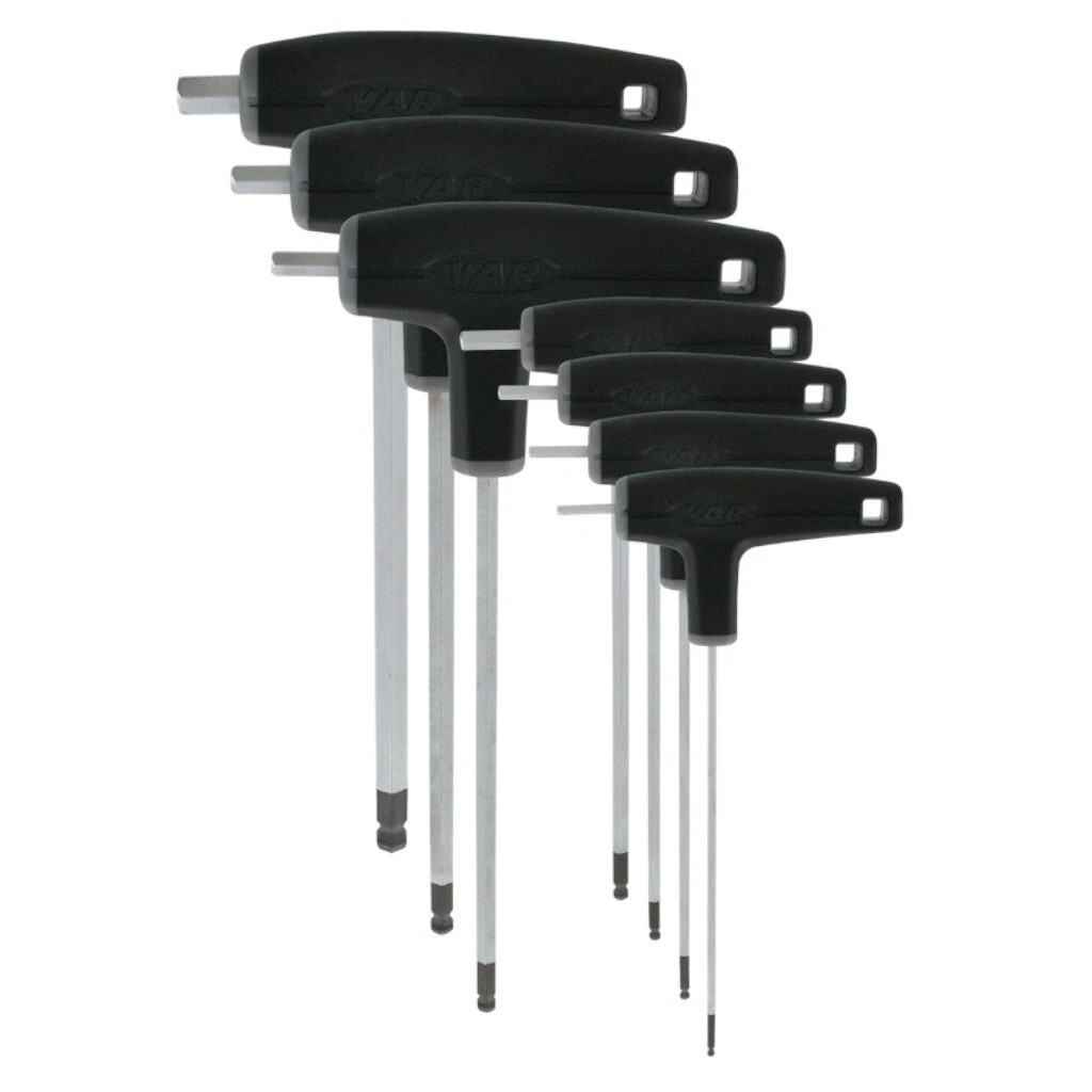 Jeu De 7 Clés Hexagonales 2/2,5/3/4/5/6/8mm CL-18100-02/08 VAR 3 Jeu De 7 Clés Hexagonales 2/2,5/3/4/5/6/8mm CL-18100-02/08 VAR