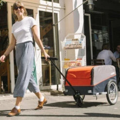 Kit Charrette Manuelle Pour Remorque Vélo Cargo Croozer -Pièces détachées vélo Magasin kit charrette manuelle pour remorque velo cargo croozer full 3