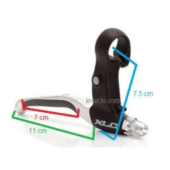 XLC Leviers De Frein De Vélo Revêtement Caoutchouc - La Paire -Pièces détachées vélo Magasin leviers de frein de velo revetement caoutchouc la paire full 3