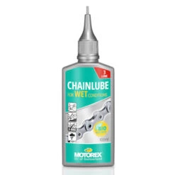 Lubrifiant Chaîne Vélo Pour Conditions Humides Motorex 100 Ml