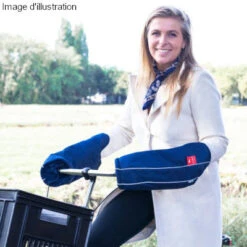 Manchons Vélo Wobs Bleus Contre Le Froid 9 Manchons Vélo Wobs Bleus Contre Le Froid -Pièces détachées vélo Magasin manchons velo wobs bleus contre le froid full 3