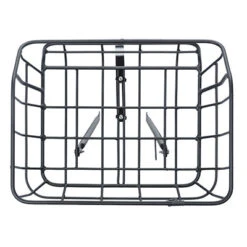 Panier Vélo Avant Noir Mat En Aluminium 25L Portland Basil -Pièces détachées vélo Magasin panier velo avant noir mat en aluminium 25l portland basil full 3