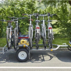 Remorque Vélo Pour 6 Vélos Et Bagages Titan 6 Mottez -Pièces détachées vélo Magasin remorque velo pour 6 velos et bagages titan 6 mottez full 3