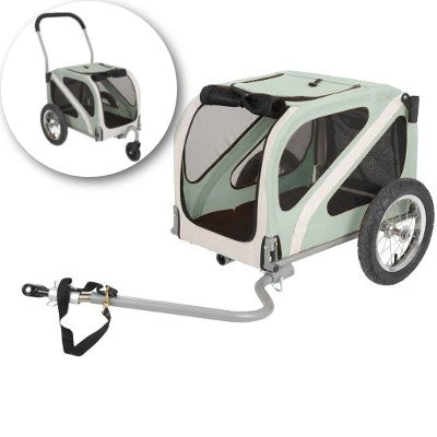 Remorque Vélo Pour Chien Avec Kit Piéton - Monz 3 Remorque Vélo Pour Chien Avec Kit Piéton - Monz