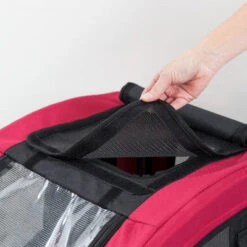 Remorque Vélo Pour Chien De Moins De 22 Kg - Trixie -Pièces détachées vélo Magasin remorque velo pour chien de moins de 22 kg trixie full 3