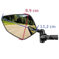 Busch-mueller Rétroviseur Gauche Vélo Cycle Star E Pour VAE Busch & Muller -Pièces détachées vélo Magasin retroviseur gauche velo cycle star e pour vae busch muller full 3
