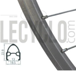 Rodi Roue Avant Vélo De Course Stylus Racing -Pièces détachées vélo Magasin roue avant velo de course stylus racing full 4