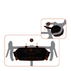 Sacoche De Guidon Pour Le Bikepacking 9L Aqua Evo Adventure Oxford 10 Sacoche De Guidon Pour Le Bikepacking 9L Aqua Evo Adventure Oxford -Pièces détachées vélo Magasin sacoche guidon oxford aquaevo 9L 6