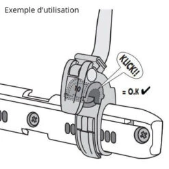 Set De 6 Réducteurs Quick Lock 2.1 Pour Sacoches Ortlieb -Pièces détachées vélo Magasin set de 6 reducteurs quick lock 2 1 pour sacoches ortlieb full 3