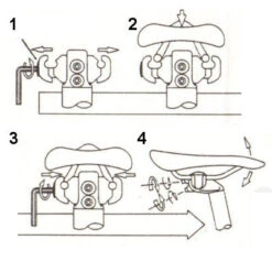 Tige De Selle Vélo 27.2 Suspendue Avec élastomère PM 1000 -Pièces détachées vélo Magasin tige de selle velo 27 2 suspendue avec elastomere pm 1000 full 4